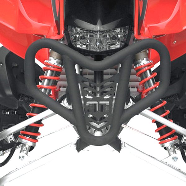 フロントバンパー V-Pro 04年-15年 ホンダ TRX450R 黒