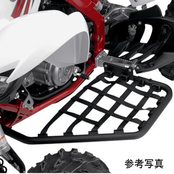 ヒールガード アロイ 06年以降 ヤマハ YFM700R テクスチャ/黒
