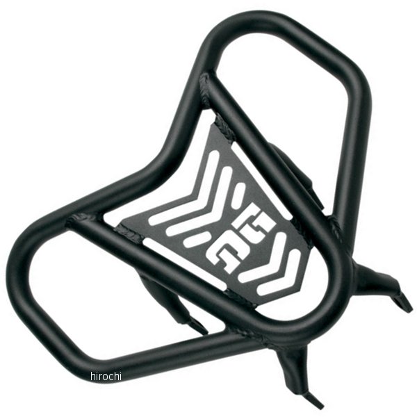 フロントバンパー V-ライト 90年-15年 ホンダ TRX400EX 黒