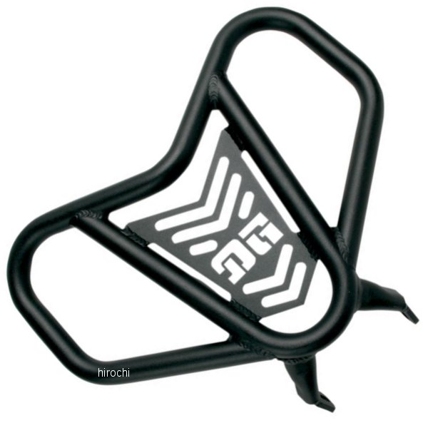 フロントバンパー V-ライト 08年-13年 ヤマハ YFM250R 黒