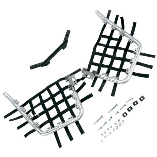 ヒールガード アロイ 08年-09年 ホンダ TRX700XX 黒