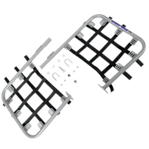 【セール特価】 ヒールガード スチール 93年-12年 ホンダ TRX300EX シルバー/黒