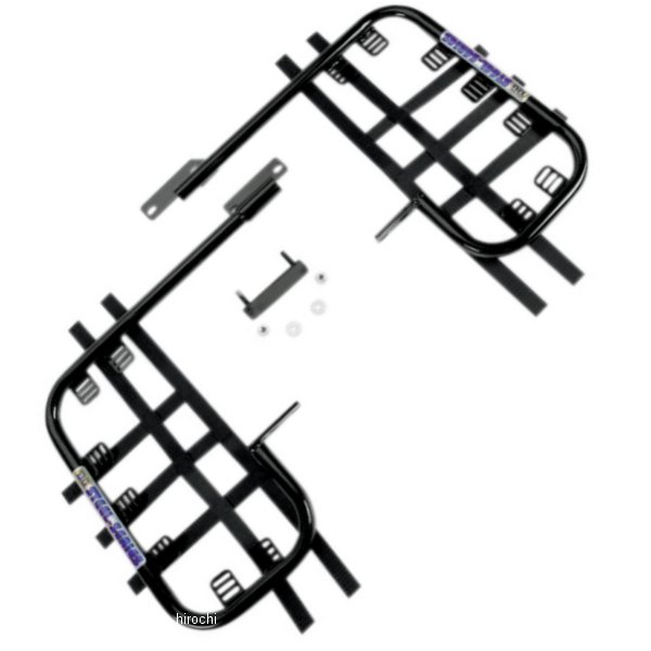 ヒールガード スチール 01年以降 ホンダ TRX250EXX 黒/黒