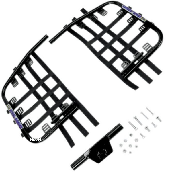 ヒールガード スチール 01年-05年 ヤマハ YFM660R 黒/黒