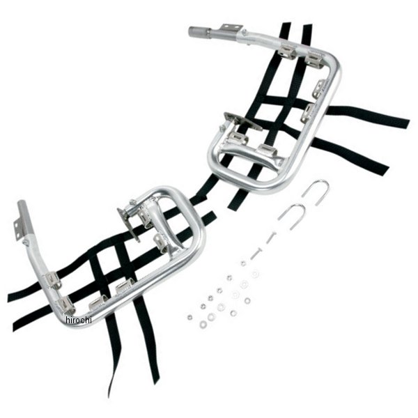 ヒールガード アロイ 93年以降 ホンダ TRX90 黒