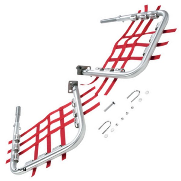 ヒールガード アロイ 99年-12年 ホンダ TRX300EX 赤