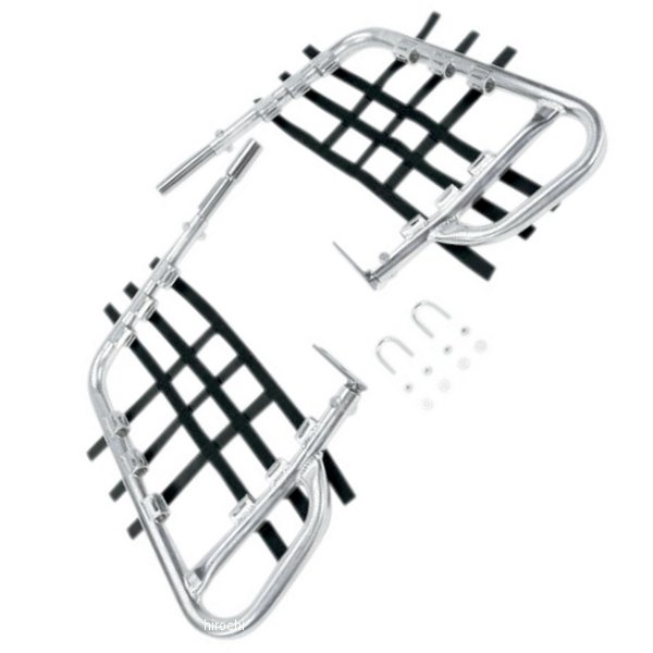 ヒールガード アロイ 99年-15年 ホンダ TRX400EX 黒