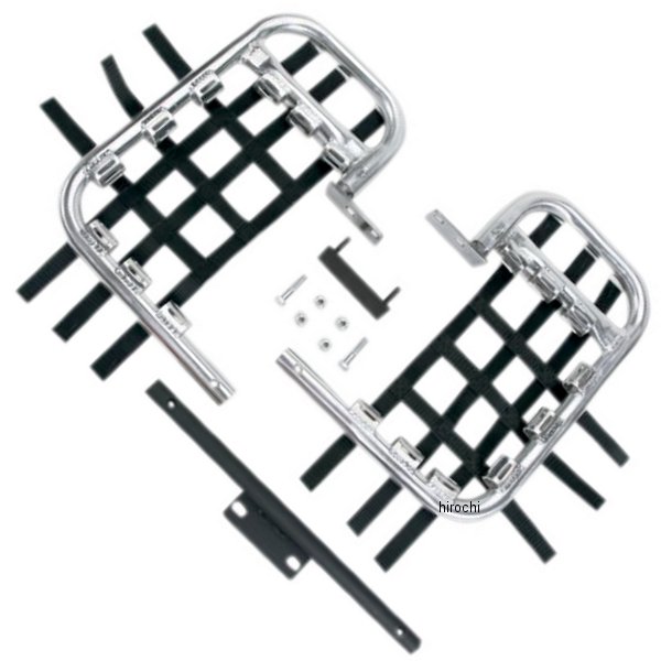 ヒールガード アロイ 01年以降 ホンダ TRX250EX 黒