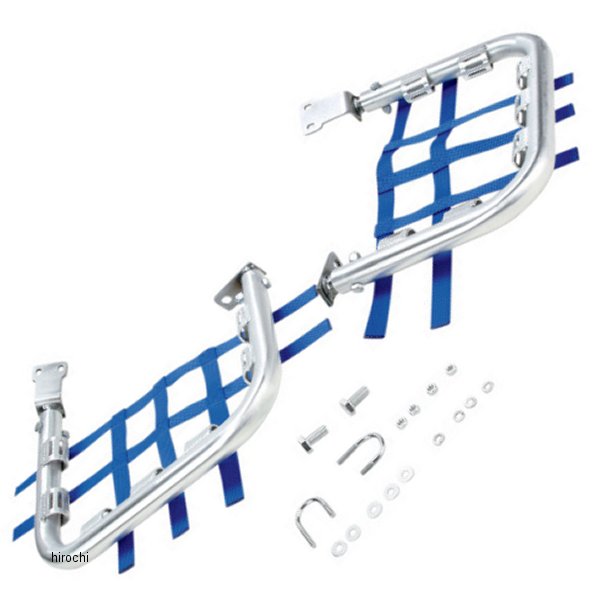 ヒールガード アロイ 02年-08年 ヤマハ YFM80R 青