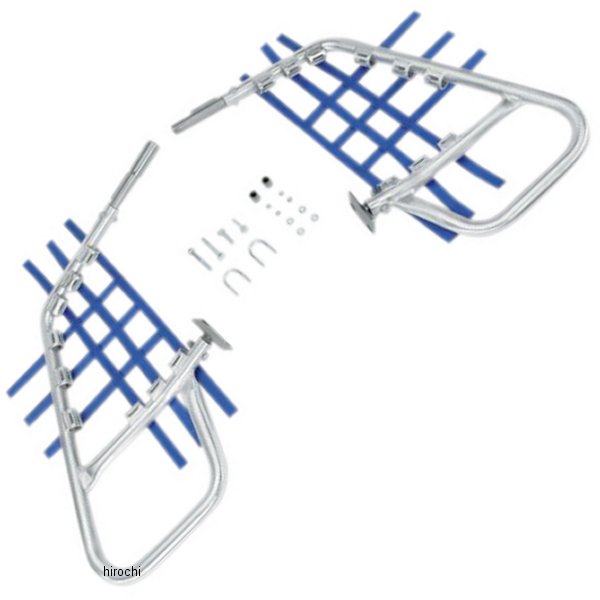 ヒールガード アロイ 87年-90年 スズキ LT500R 黒