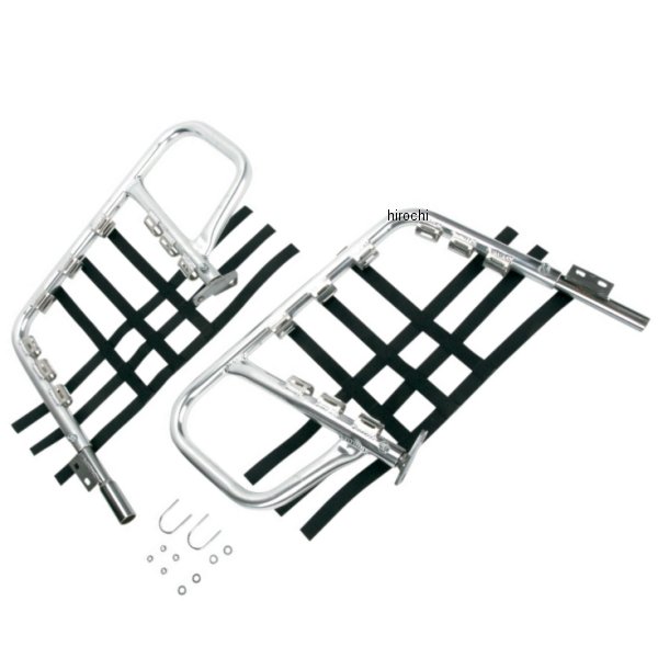 ヒールガード アロイ 85年-86年 スズキ LT250R 黒