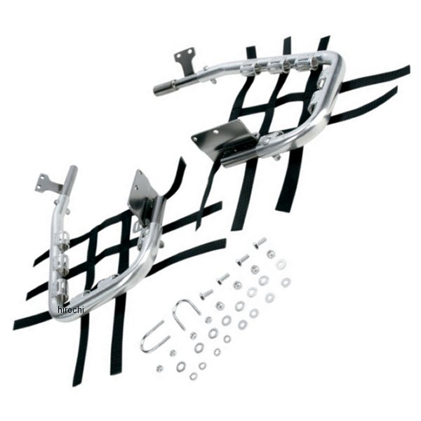 ヒールガード アロイ 04年-09年 スズキ LT-Z250 黒