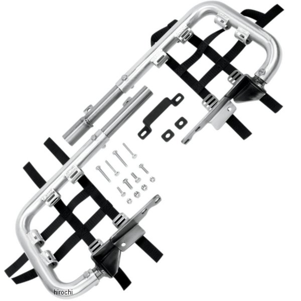 ヒールガード アロイ 01年以降 ホンダ TRX250EX 黒