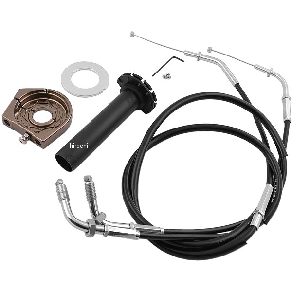 スムーススリムラインハイスロットルキット 89年-09年 カワサキ用 チタン