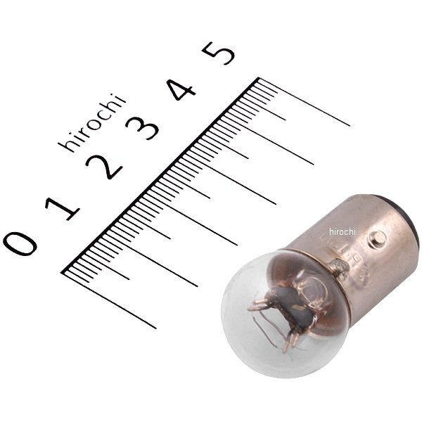 バルブ G18 ダブル球クリア12V10/5W 1個入り