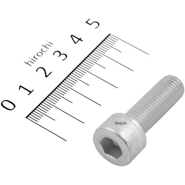 SCM435 キャップボルト 三価クロメート M10x30 P1.25 1本入り