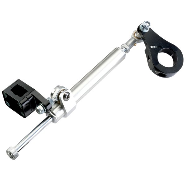 【セール特価】 ステアリング スタビライザー 7段階調整 04年-13年 ホンダ TRX450R 黒