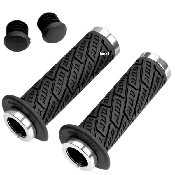 グリップ LOCK-ON 22mm/120mm 黒