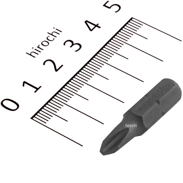 5/16インチ H プラスビット 全長32mm No.2