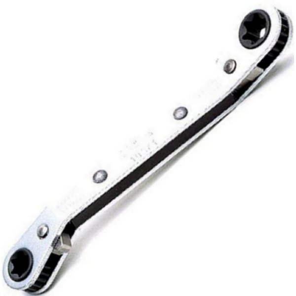 ラチェットスパナ(オフセットタイプ) E14xE16