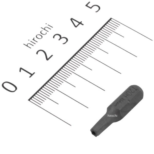 1/4インチ H トルクスビット(イジリ止め) 全長25mm T20H