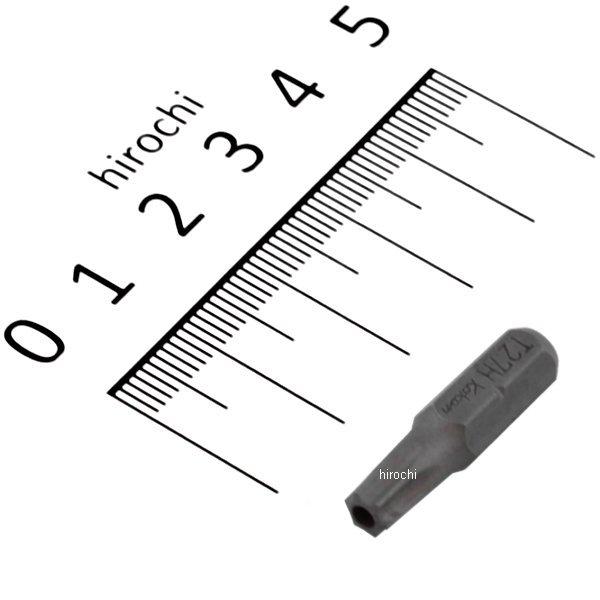 1/4インチ H トルクスビット(イジリ止め) 全長25mm T27H