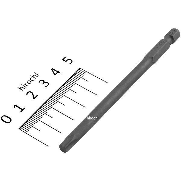 1/4インチ Hシャンク トルクスビット 全長100mm T30