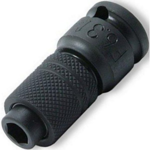 3/8インチsq 1/4インチ Hインパクト用ビットホルダー スライドチャック式