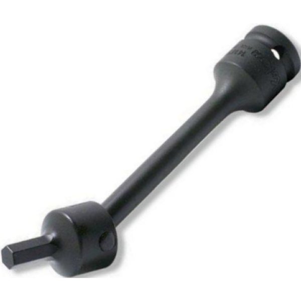 1/2インチsq インパクトユニバーサルエクステンションヘックスビットソケット 全長150mm 8