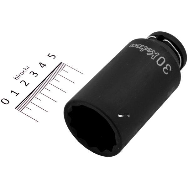 1/2インチsq インパクト12角ディープソケット 30mm