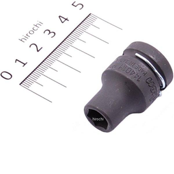 1/2インチsq 薄肉インパクトソケット 10mm