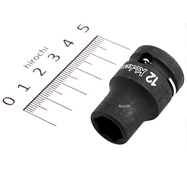1/2インチsq 薄肉インパクトソケット 12mm