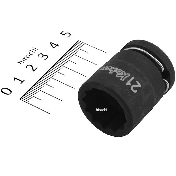 1/2インチsq インパクトソケット(12角) 21mm