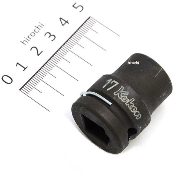 1/2インチsq 薄肉インパクトソケット(12角) 17mm