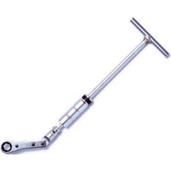 T型フレックスラチェットスパナ(ロック式) 12mm