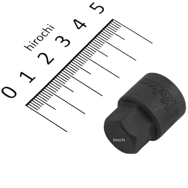 3/8インチsq ヘックスビットソケット 全長25mm 14mm