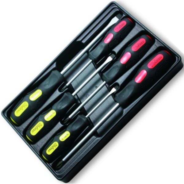 貫通ドライバー シュリンクパックセット 6ヶ組