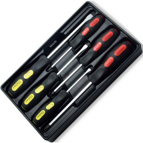 貫通ドライバー シュリンクパックセット 6ヶ組