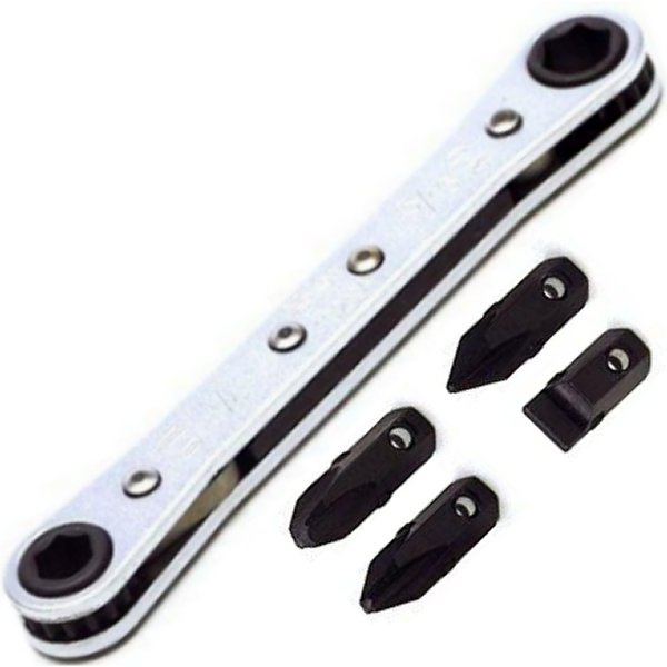 ラチェットスパナセット 5ヶ組