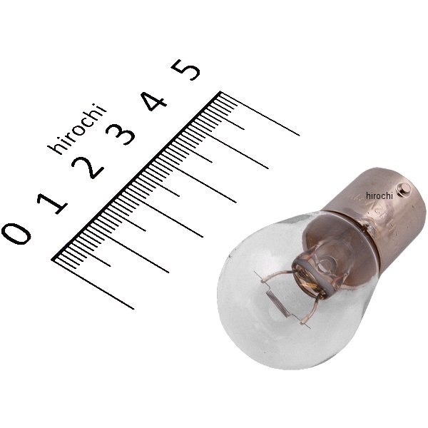 口金シングル球 12V21W ウインカー/ストップ球 (クリアー) (1個売り)