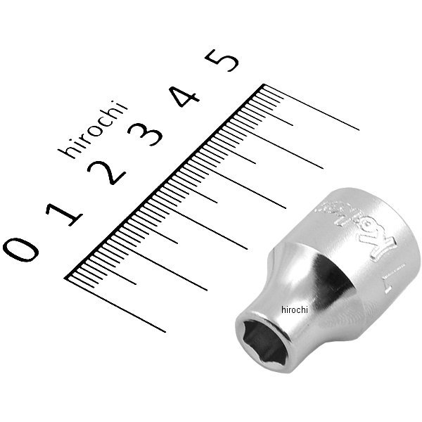 3/8インチsq 6角スタンダードソケット 7mm