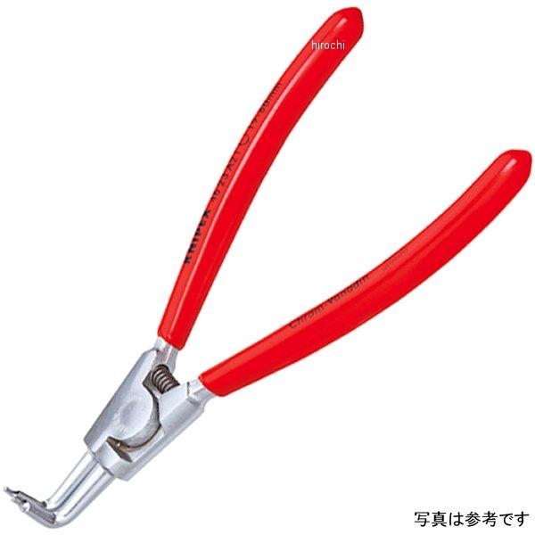 軸用スナップリングプライヤー 曲