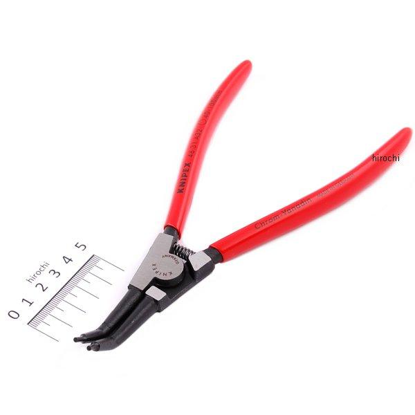 軸用スナップリングプライヤー 45°