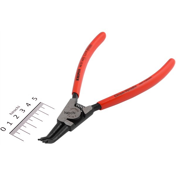 軸用スナップリングプライヤー 45°