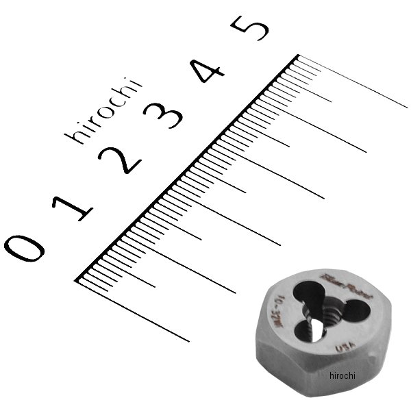 ブルーポイント 機械ネジ 調節不可ダイス 10-32