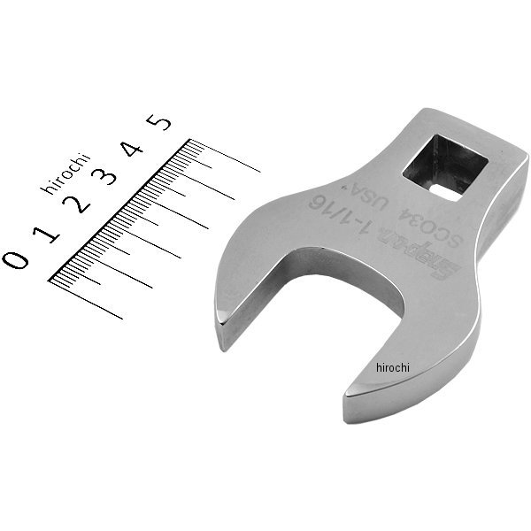 クロウフット 1/2インチ オープン エンド レンチ 1-1/16インチ