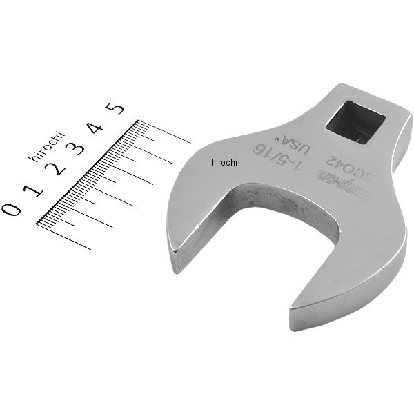 クロウフット 1/2インチ オープン エンド レンチ 1-5/16インチ