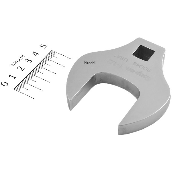 クロウフット 1/2インチ オープン エンド レンチ 1-1/2インチ