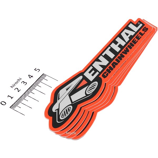 ファクトリーFX FACTORY EFFEX ロゴステッカー RENTHAL 165mm (5枚入り)