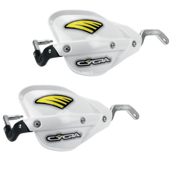 ハンドルガード アルミ骨入り (左右ペア) 白